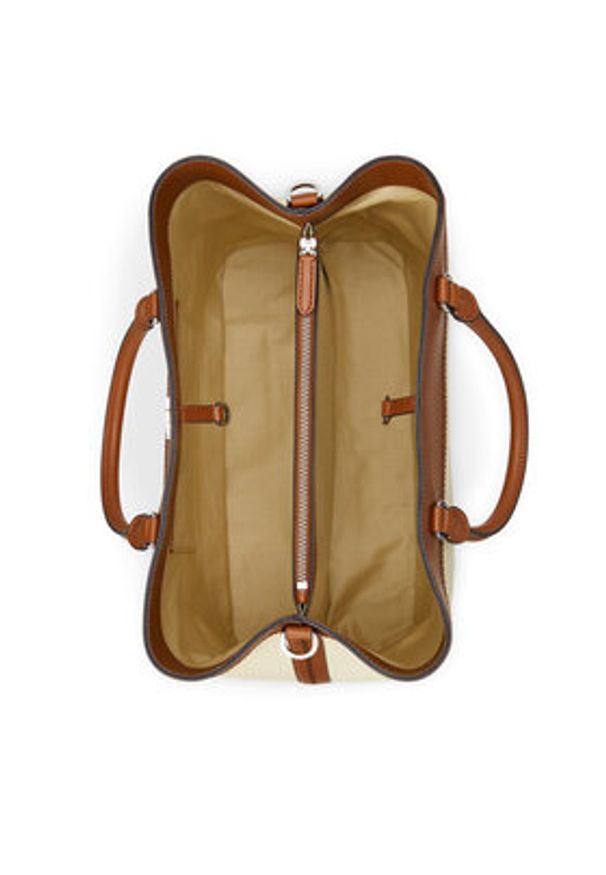 Lauren Ralph Lauren - LAUREN RALPH LAUREN Torebka Marcy 431966776001 Beżowy. Kolor: beżowy