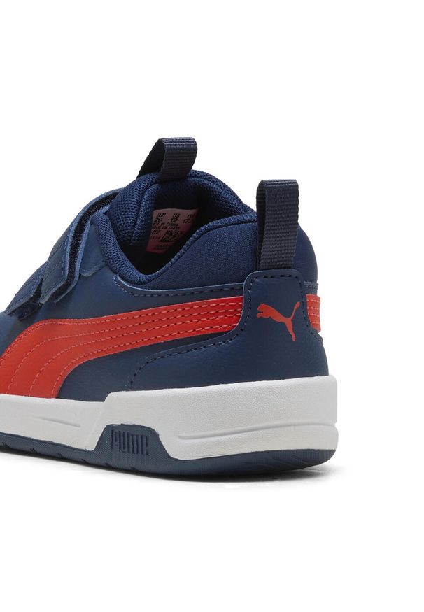 Tenisówki Puma Model Multiflex 2 Sl V Ps. Kolor: czerwony, niebieski, wielokolorowy. Materiał: syntetyk, tkanina. Sport: turystyka piesza