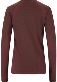 ENDURANCE - Koszulka treningowa damska Endurance Halen Seamless L/S. Kolor: czerwony. Długość rękawa: długi rękaw