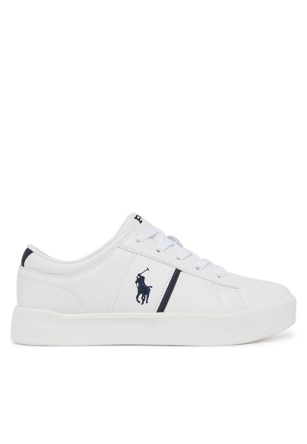 Sneakersy Polo Ralph Lauren. Kolor: biały