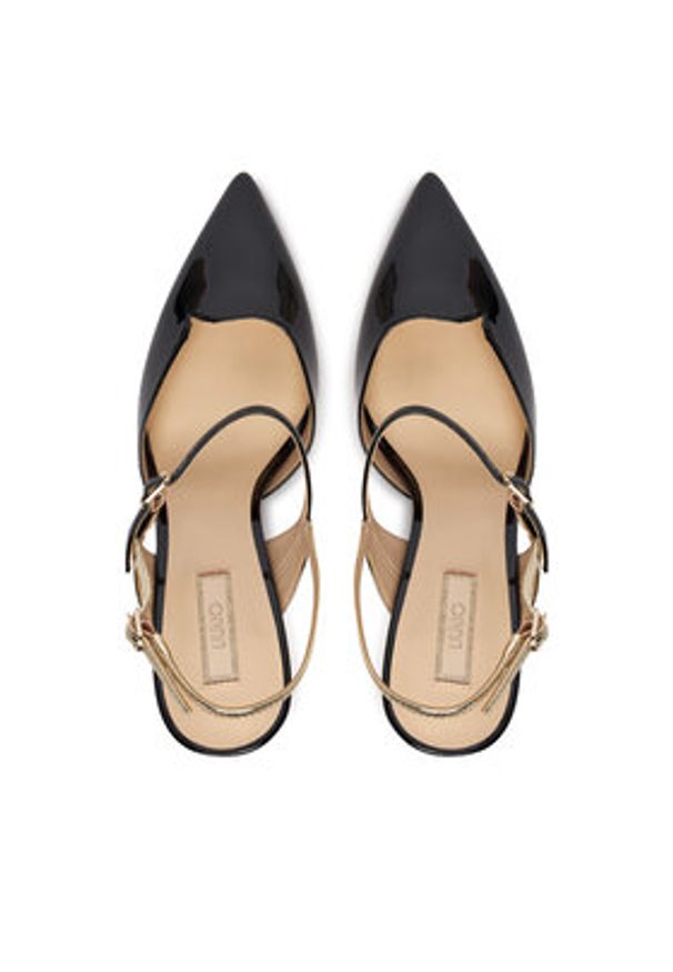 Liu Jo Szpilki Demi 13 SA6009 EX342 Czarny. Kolor: czarny. Materiał: skóra. Obcas: na szpilce