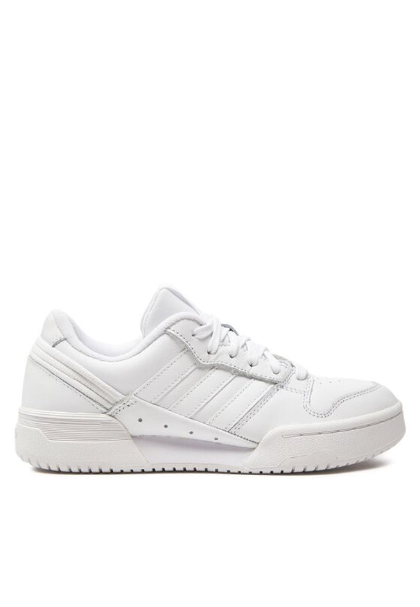 Adidas - adidas Sneakersy Team Court 2 Str IF1192 Biały. Kolor: biały. Materiał: skóra