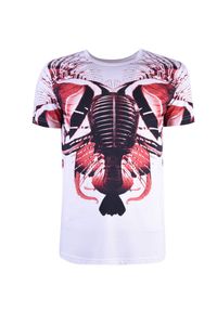 Bikkembergs T-Shirt. Okazja: na co dzień. Materiał: tkanina. Wzór: nadruk. Styl: casual #1