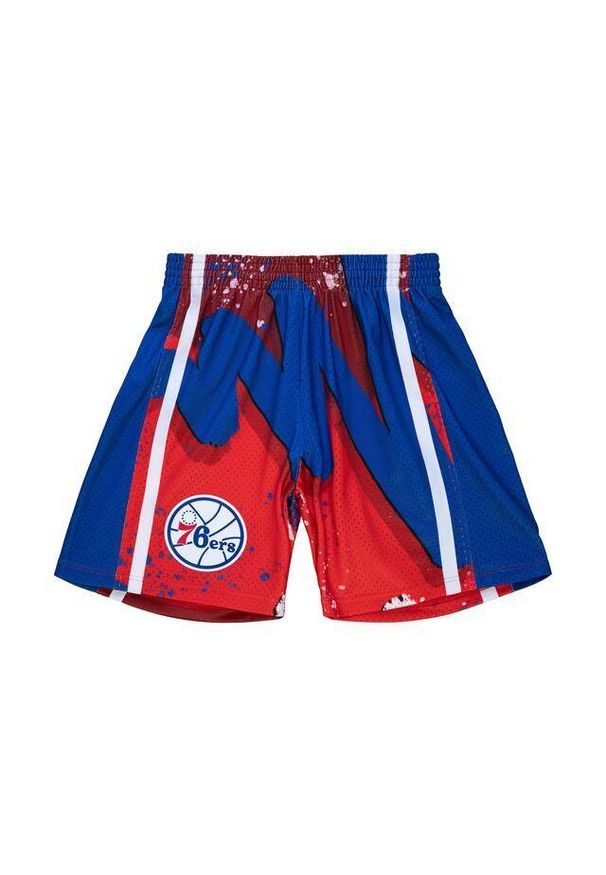 Mitchell & Ness - Szorty Philadelphia 76ers Swingman NBA Hyper Hoops 1996/97. Kolor: czerwony. Sport: koszykówka