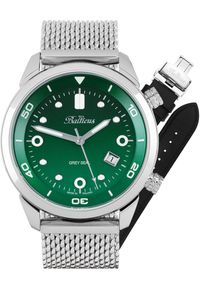 BALTICUS - Zegarek męski Balticus BLT-BALGSGRN-B srebrny. Kolor: srebrny #1