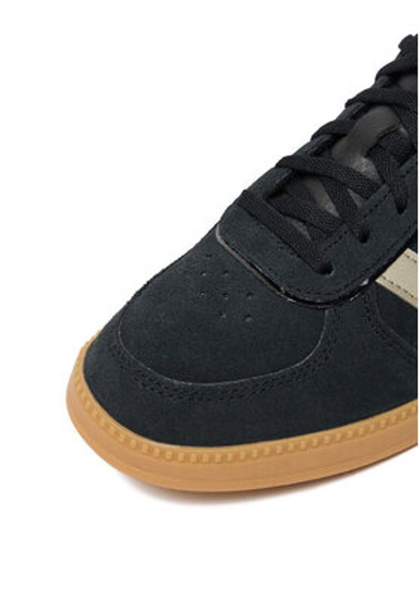 Adidas - adidas Sneakersy BREAKNET SLEEK JR0685 Granatowy. Kolor: niebieski. Materiał: skóra, zamsz