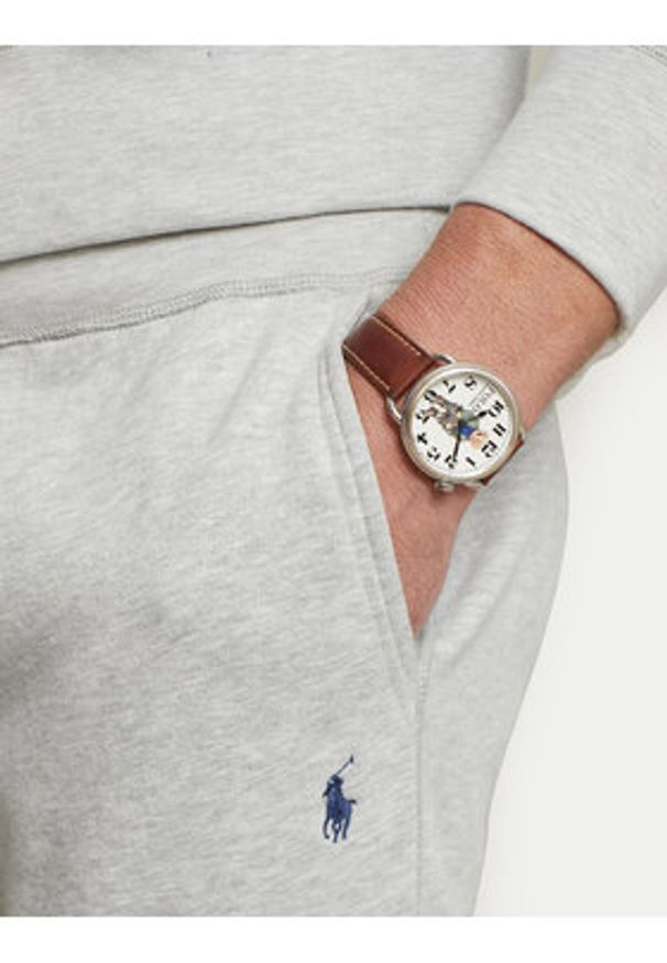 Polo Ralph Lauren Spodnie dresowe 710793939002 Szary Relaxed Fit. Kolor: szary. Materiał: bawełna