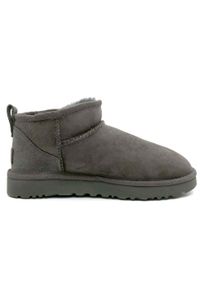 Ugg - Buty do chodzenia dla dorosłych UGG Classic Ultra Mini Boot Grey. Kolor: szary. Sport: turystyka piesza