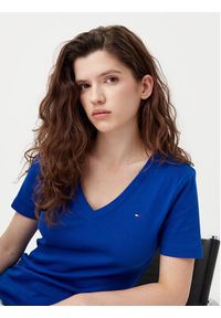 TOMMY HILFIGER - Tommy Hilfiger T-Shirt New Cody WW0WW40584 Niebieski Slim Fit. Kolor: niebieski. Materiał: bawełna #2