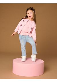 Sinsay - Kardigan z cekinowymi motylkami - różowy. Kolor: różowy #1