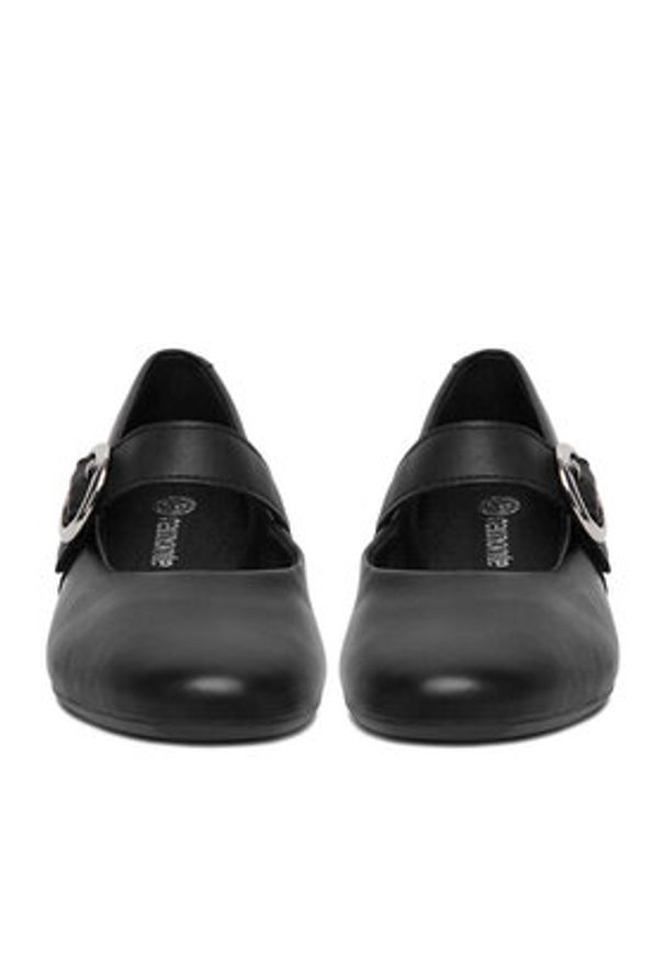 Remonte Baleriny CEO-D0K14-00 Czarny. Kolor: czarny. Materiał: skóra