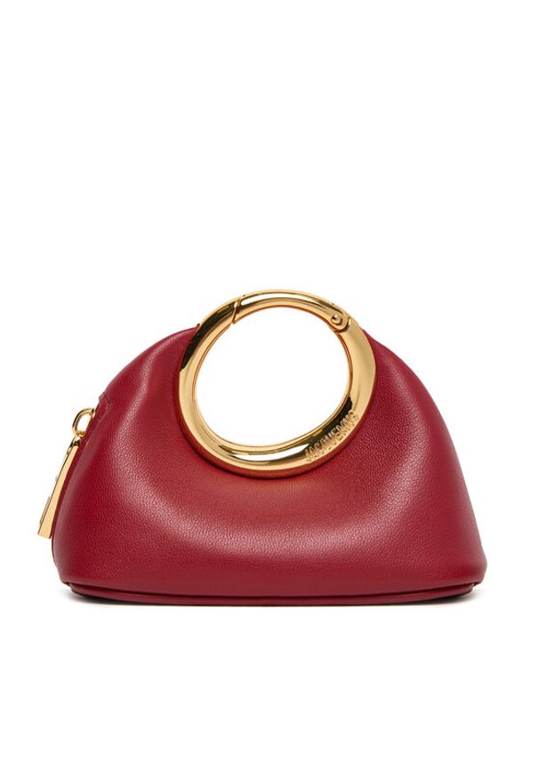 JACQUEMUS Bilonówka Le Porte Calino 25E251SL142-3171 Czerwony. Kolor: czerwony. Materiał: skóra