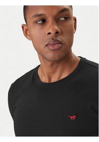 Mustang Komplet t-shirtów 1017076 Czarny Regular Fit. Kolor: czarny. Materiał: bawełna #7