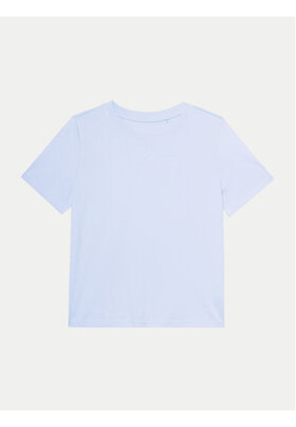 4f - 4F T-Shirt 4FWSS24TTSHF1360 Błękitny Regular Fit. Kolor: niebieski. Materiał: bawełna