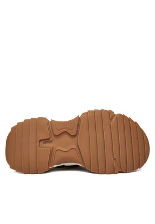 Steve Madden Sneakersy Kingdom 2 SM11004870 Bordowy. Kolor: czerwony. Materiał: skóra, zamsz