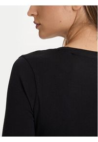 Guess Bluzka W5BI74 J1314 Czarny Slim Fit. Kolor: czarny. Materiał: bawełna #2