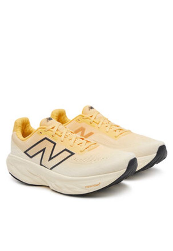 New Balance Buty do biegania 1080 M1080E14 Żółty. Kolor: żółty. Materiał: materiał
