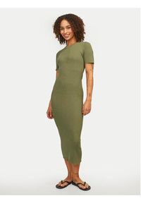 JJXX Sukienka dzianinowa Ellie 12254342 Zielony Slim Fit. Kolor: zielony. Materiał: wiskoza #8