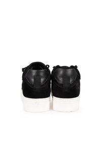 Antony Morato Sneakersy | MMFW01521-LE300005 | Mężczyzna | Czarny. Nosek buta: okrągły. Kolor: czarny. Materiał: tkanina, skóra. Sezon: lato