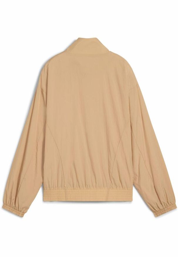 Puma - Damska kurta Style PUMA Warm Beige Brown. Typ kołnierza: kołnierzyk stójkowy. Kolor: wielokolorowy, beżowy, brązowy. Materiał: guma. Wzór: nadruk
