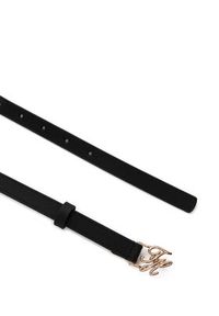 TOMMY HILFIGER - Tommy Hilfiger Pasek Th Script 1.5 AW0AW18609 Czarny. Kolor: czarny. Materiał: skóra #3