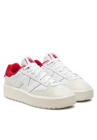 New Balance Sneakersy CT302VB Biały. Kolor: biały. Materiał: skóra