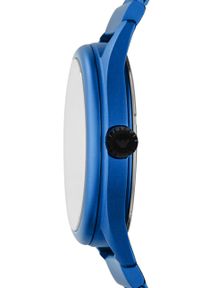 Emporio Armani - Zegarek AR11328. Kolor: niebieski. Materiał: materiał #5