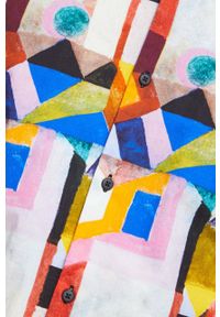 medicine - Medicine koszula męska kolor multicolor regular z kołnierzykiem klasycznym. Typ kołnierza: kołnierzyk klasyczny. Materiał: tkanina. Długość rękawa: długi rękaw. Długość: długie. Styl: klasyczny #3