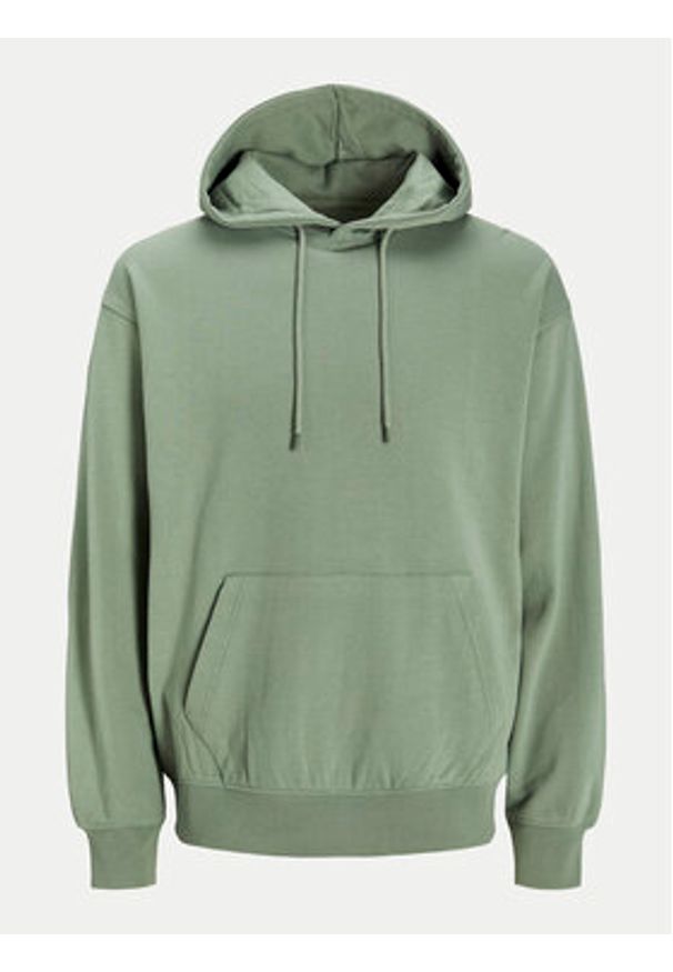 Jack & Jones - Jack&Jones Bluza Charge 12257852 Zielony Loose Fit. Kolor: zielony. Materiał: bawełna