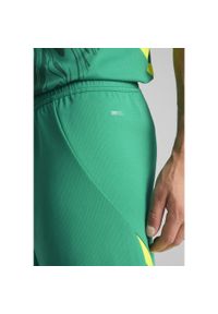 Puma - Męskie szorty Senegal 2025 PUMA Sport Green Electric Lime. Kolor: zielony. Wzór: aplikacja