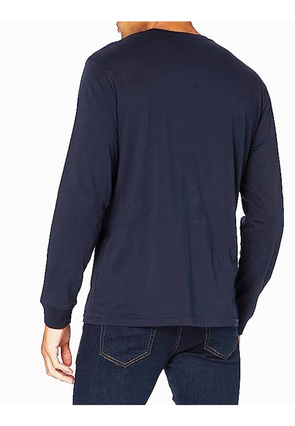 Lee - LEE SEASONAL 70S LOGO SW MĘSKA BLUZA LOGO SKY CAPTIAN L80BTJHY 112121306