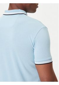 BOSS Polo Paddy 50469055 Błękitny Regular Fit. Typ kołnierza: polo. Kolor: niebieski. Materiał: bawełna #4