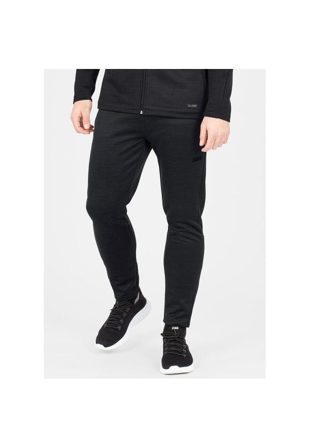 Spodnie do biegania Jako Challenge. Kolor: czarny. Materiał: dresówka. Sport: piłka nożna