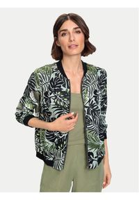 Olsen Bluza 15001422 Zielony Regular Fit. Kolor: zielony. Materiał: wiskoza