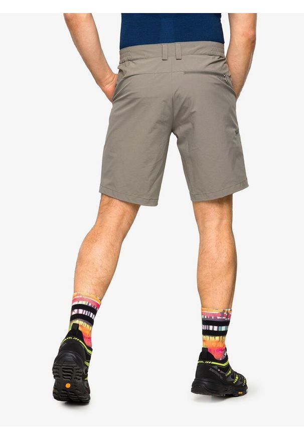 Spodenki turystyczne męskie Vaude Farley Stretch Bermuda II. Kolor: szary. Sport: turystyka piesza