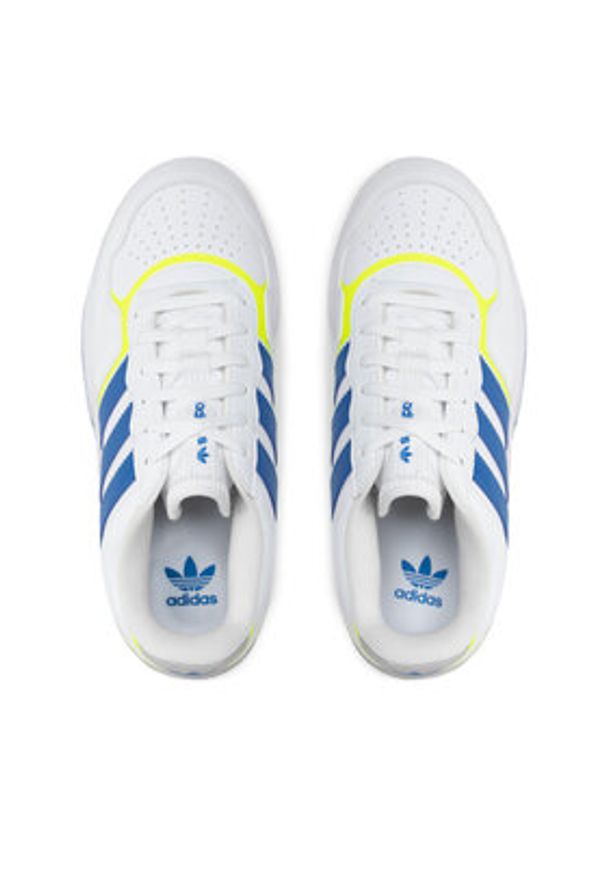 Adidas - adidas Sneakersy Courtic J GY3634 Biały. Kolor: biały. Materiał: skóra