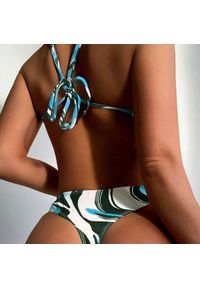 Intica - Strój kąpielowy jednoczęściowy z wycięciami odporny na chlor i UV Glenda. Kolor: niebieski. Materiał: materiał. Długość: długie #10