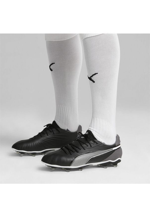 Puma - Buty piłkarskie KING MATCH FG/AG PUMA. Kolor: czarny, szary, biały, wielokolorowy. Sport: piłka nożna