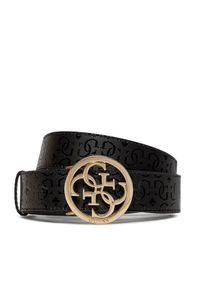 Guess Pasek Damski Yarmilla (GG) Belts BW9144 P4335 Czarny. Kolor: czarny. Materiał: skóra