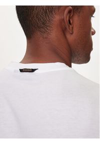 Napapijri T-Shirt S-Bollo NP0A4I3C Biały Regular Fit. Kolor: biały. Materiał: bawełna