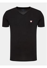 Guess T-Shirt M2YI32 J1314 Czarny Slim Fit. Kolor: czarny. Materiał: bawełna #2