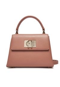 Furla Torebka 1927 Mini WB00109 ARE000 3378S Beżowy. Kolor: beżowy. Materiał: skórzane