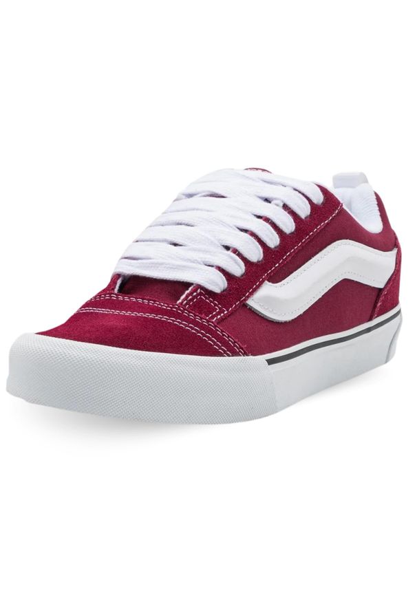 Vans - Buty Knu Skool Rozmiar 43 - VN000D22ZCF Czerwony. Kolor: czerwony. Sezon: lato