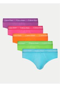 Calvin Klein Underwear Komplet 5 par slipów 000NB3915A Kolorowy. Materiał: bawełna. Wzór: kolorowy #1