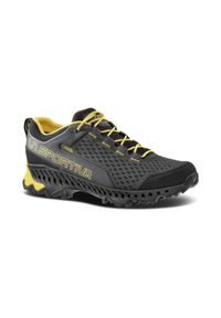 LA SPORTIVA - Buty turystyczne męskie La Sportiva Spire GTX. Kolor: czarny, wielokolorowy, żółty. Sport: turystyka piesza