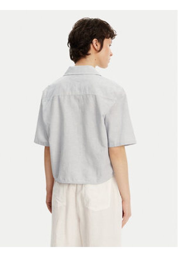 Tommy Jeans Koszula DW0DW20286 Niebieski Regular Fit. Kolor: niebieski. Materiał: bawełna