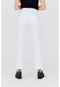 7 FOR ALL MANKIND Białe jeansy damskie Josefina. Kolor: biały. Styl: vintage #5