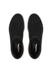 skechers - Skechers Sneakersy Arch Fit Crosser Slip-On Sports 205345/BLK Czarny. Zapięcie: bez zapięcia. Kolor: czarny. Materiał: materiał #3