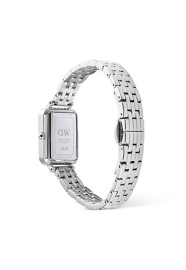 Daniel Wellington Zegarek Quadro DW00100864 Srebrny. Kolor: srebrny