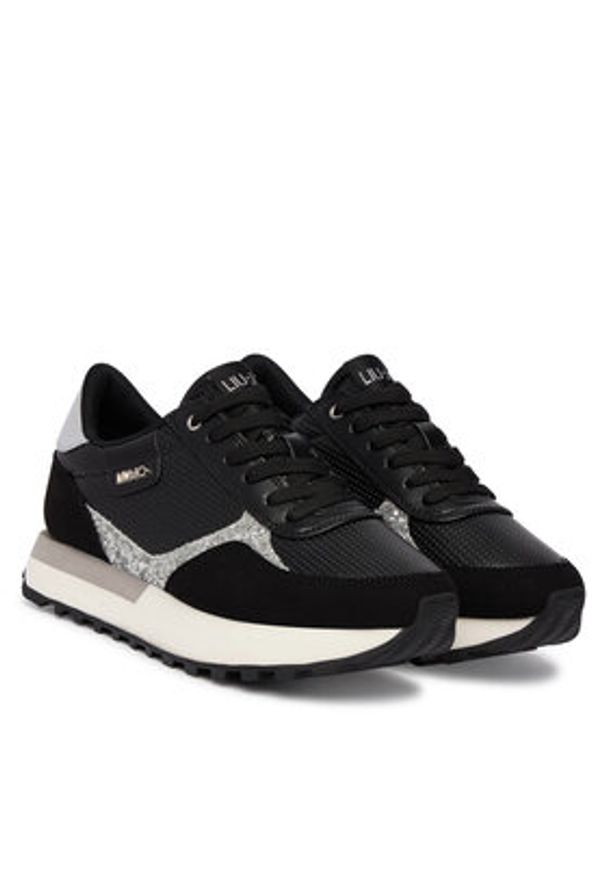 Liu Jo Sneakersy Evelyn 915 BA6065 TX524 Czarny. Kolor: czarny. Materiał: materiał